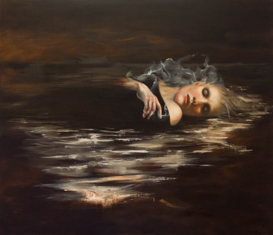 Beyond Now, 2019 · Öl auf Leinwand · 190 × 210 cm
