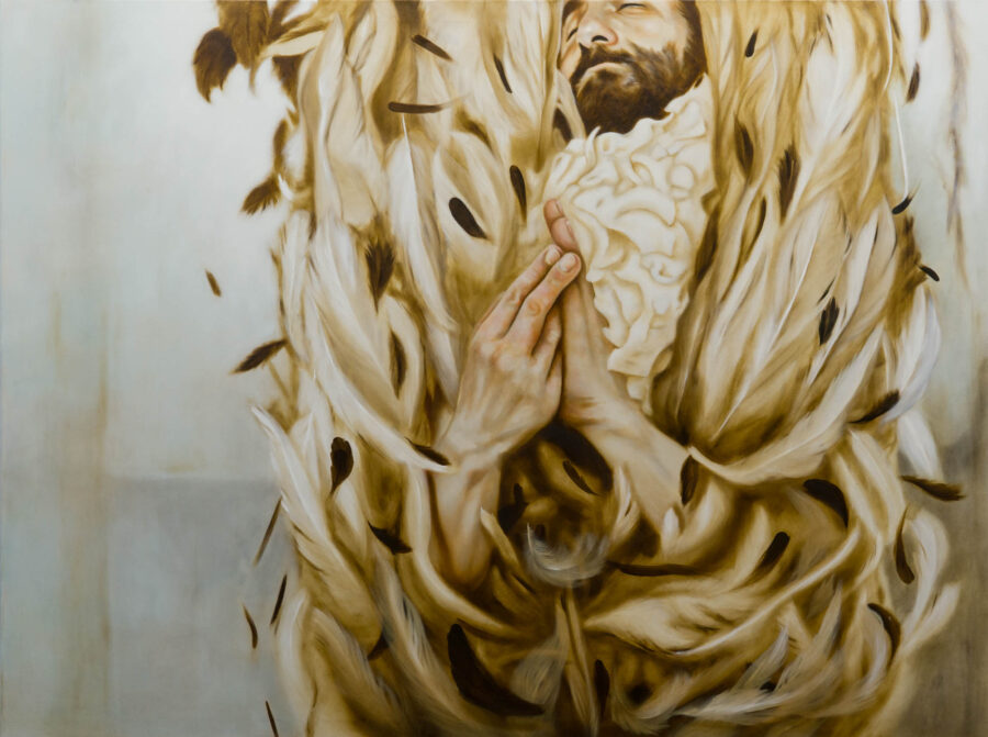 Manopause, 2025 · Öl auf Leinwand · 120 × 160 cm