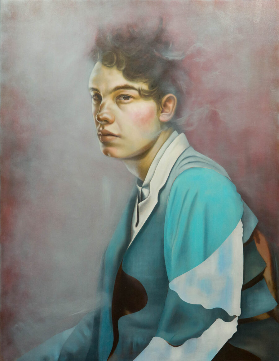 Yang (Wolkenkopf), 2021 · Öl auf Leinwand · 130 × 100 cm