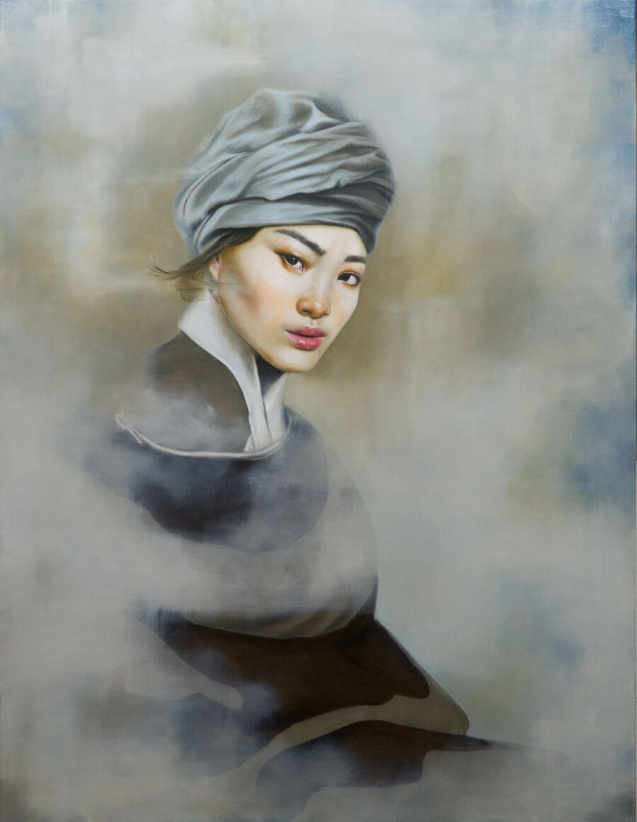 Yin (Korean), 2021 · Öl auf Leinwand · 130 × 100 cm